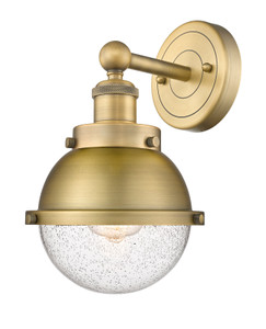 Hampden - 1 Light - 7 inch - Brushed Brass - Sconce (616-1W-BB-HFS-64-BB)