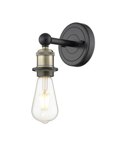 Edison - 1 Light - 5 inch - Black Antique Brass - Sconce (616-1W-BAB)