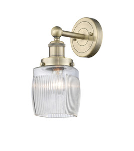 Colton - 1 Light - 6 inch - Antique Brass - Sconce (616-1W-AB-G302)