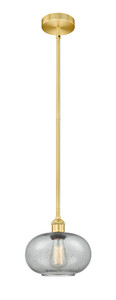 Gorham - 1 Light - 10 inch - Satin Gold - Cord hung - Mini Pendant (616-1S-SG-G247)