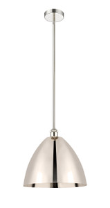 Bristol - 1 Light - 16 inch - Polished Nickel - Cord hung - Mini Pendant (616-1S-PN-MBD-16-PN-LED)