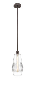 Windham - 1 Light - 7 inch - Oil Rubbed Bronze - Cord hung - Mini Pendant (616-1S-OB-G682-7)