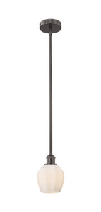 Norfolk - 1 Light - 6 inch - Oil Rubbed Bronze - Cord hung - Mini Pendant (616-1S-OB-G461-6-LED)