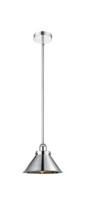Briarcliff - 1 Light - 10 inch - Polished Chrome - Cord hung - Mini Pendant (616-1SH-PC-M10-PC-LED)