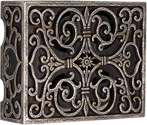 Carved Box Chime in Hand Painted Renaissance Crackle (CAB-RC)