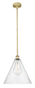 Berkshire - 1 Light - 16 inch - Brushed Brass - Cord hung - Pendant (616-1S-BB-GBC-164-LED) Berkshire - 1 Light - 16 inch - Brushed Brass - Cord hung - Pendant (616-1S-BB-GBC-164-LED)