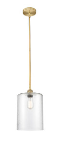 Cobbleskill - 1 Light - 9 inch - Brushed Brass - Cord hung - Mini Pendant (616-1S-BB-G112-L-LED)