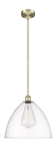 Bristol - 1 Light - 16 inch - Antique Brass - Cord hung - Pendant (616-1S-AB-GBD-162-LED)