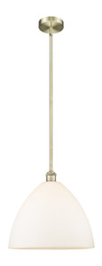 Bristol - 1 Light - 16 inch - Antique Brass - Cord hung - Pendant (616-1S-AB-GBD-161)