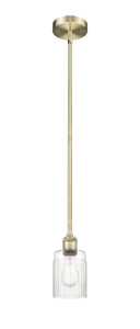 Hadley - 1 Light - 5 inch - Antique Brass - Cord hung - Mini Pendant (616-1S-AB-G342)
