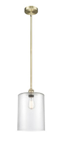 Cobbleskill - 1 Light - 9 inch - Antique Brass - Cord hung - Mini Pendant (616-1S-AB-G112-L-LED)