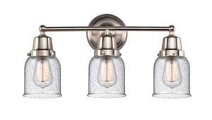 Bell - 3 Light - 21 inch - Brushed Satin Nickel - Bath Vanity Light (623-3W-SN-G54)