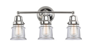 Canton - 3 Light - 21 inch - Polished Chrome - Bath Vanity Light (623-3W-PC-G182S)