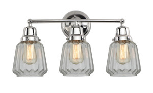 Chatham - 3 Light - 22 inch - Polished Chrome - Bath Vanity Light (623-3W-PC-G142)