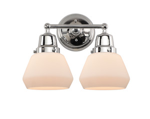 Fulton - 2 Light - 15 inch - Polished Chrome - Bath Vanity Light (623-2W-PC-G171)