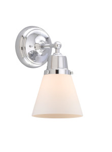 Cone - 1 Light - 6 inch - Polished Chrome - Sconce (623-1W-PC-G61)