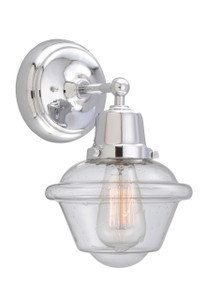 Oxford - 1 Light - 8 inch - Polished Chrome - Sconce (623-1W-PC-G534)