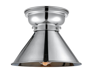 Briarcliff - 1 Light - 10 inch - Polished Chrome - Flush Mount (623-1F-PC-M10-PC-LED)