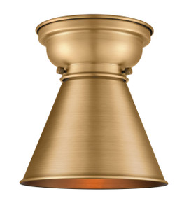 Appalachian - 1 Light - 8 inch - Brushed Brass - Flush Mount (623-1F-BB-M13-BB-LED)