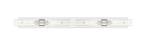 Boreas - 4 Light - 51 inch - Satin Nickel - Bath Vanity Light (617L-4W-SN-G617-11CL)