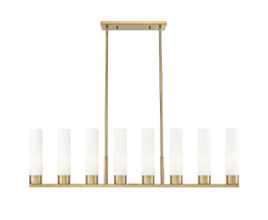 Boreas - 6 Light - 48 inch - Brushed Brass - Linear Pendant (617-8I-BB-G617-11SWH)