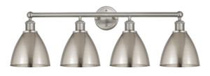 Bristol - 4 Light - 35 inch - Brushed Satin Nickel - Bath Vanity Light (616-4W-SN-MBD-75-SN)