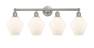 Cindyrella - 4 Light - 35 inch - Satin Nickel - Bath Vanity Light (616-4W-SN-G651-8)