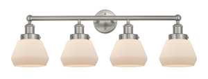 Fulton - 4 Light - 34 inch - Brushed Satin Nickel - Bath Vanity Light (616-4W-SN-G171)