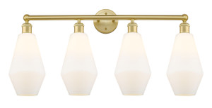Cindyrella - 4 Light - 34 inch - Satin Gold - Bath Vanity Light (616-4W-SG-G651-7)