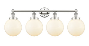 Beacon - 4 Light - 35 inch - Polished Nickel - Bath Vanity Light (616-4W-PN-G201-8)