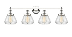 Fulton - 4 Light - 34 inch - Polished Nickel - Bath Vanity Light (616-4W-PN-G172)