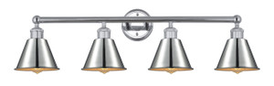 Smithfield - 4 Light - 34 inch - Polished Chrome - Bath Vanity Light (616-4W-PC-M8-PC)