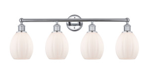 Eaton - 4 Light - 33 inch - Polished Chrome - Bath Vanity Light (616-4W-PC-G81)