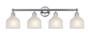 Dayton - 4 Light - 33 inch - Polished Chrome - Bath Vanity Light (616-4W-PC-G411)