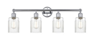 Hadley - 4 Light - 32 inch - Polished Chrome - Bath Vanity Light (616-4W-PC-G342)