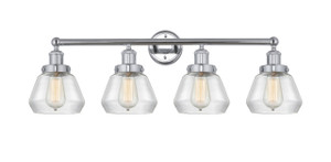 Fulton - 4 Light - 34 inch - Polished Chrome - Bath Vanity Light (616-4W-PC-G172)