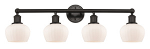 Fenton - 4 Light - 34 inch - Oil Rubbed Bronze - Bath Vanity Light (616-4W-OB-G91)