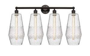 Windham - 4 Light - 34 inch - Oil Rubbed Bronze - Bath Vanity Light (616-4W-OB-G684-7)