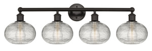 Ithaca - 4 Light - 35 inch - Oil Rubbed Bronze - Bath Vanity Light (616-4W-OB-G555-8CL)