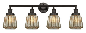 Chatham - 4 Light - 34 inch - Oil Rubbed Bronze - Bath Vanity Light (616-4W-OB-G146)