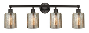 Cobbleskill - 4 Light - 32 inch - Oil Rubbed Bronze - Bath Vanity Light (616-4W-OB-G116)
