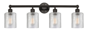 Cobbleskill - 4 Light - 32 inch - Oil Rubbed Bronze - Bath Vanity Light (616-4W-OB-G112)