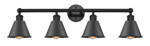 Smithfield - 4 Light - 34 inch - Matte Black - Bath Vanity Light (616-4W-BK-M8-BK)