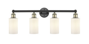 Clymer - 4 Light - 31 inch - Black Antique Brass - Bath Vanity Light (616-4W-BAB-G801)