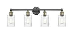 Hadley - 4 Light - 32 inch - Black Antique Brass - Bath Vanity Light (616-4W-BAB-G342)