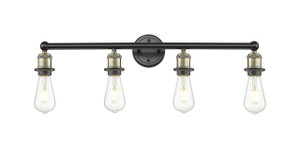 Edison - 4 Light - 29 inch - Black Antique Brass - Bath Vanity Light (616-4W-BAB)