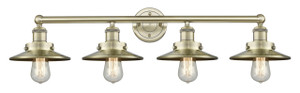 Edison - 4 Light - 35 inch - Antique Brass - Bath Vanity Light (616-4W-AB-M4-AB)