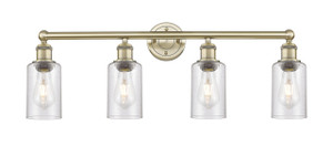 Clymer - 4 Light - 31 inch - Antique Brass - Bath Vanity Light (616-4W-AB-G804)