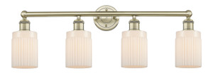 Hadley - 4 Light - 32 inch - Antique Brass - Bath Vanity Light (616-4W-AB-G341)