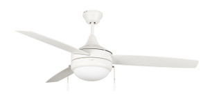 Phaze 3 52" 3-Blade Ceiling Fan in White w/ White Blades; Integrated Light Kit (PHA52W3) Phaze 3 52" 3-Blade Ceiling Fan in White w/ White Blades; Integrated Light Kit (PHA52W3)